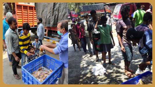food distribution by noble foundation
